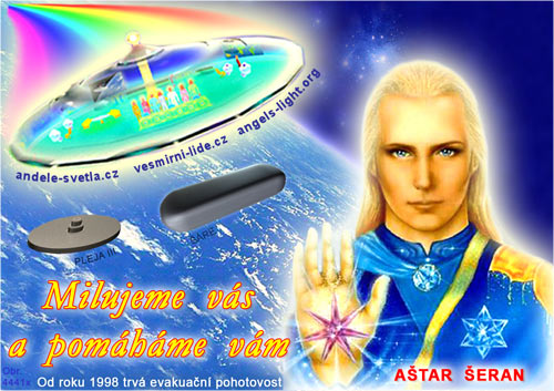 Aštar Šeran - Velitel Velké vesmírné flotily Andělů Nebes